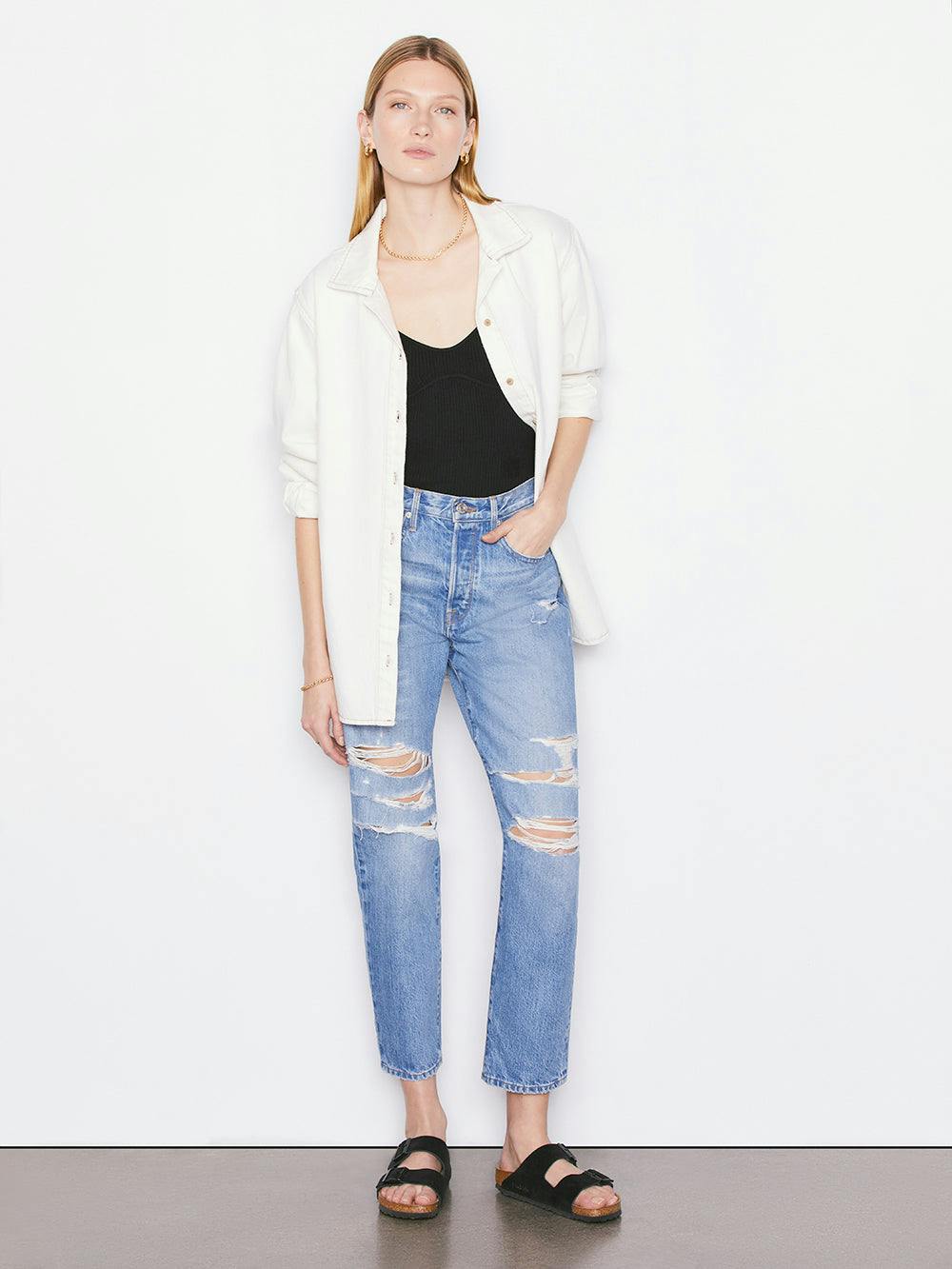 jeans full body view